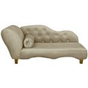 Ver imagem 2 de Caminha Pet Luxo Divâ Tecido Veludo Divini Decor:capuccino