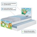 Ver imagem 3 de Cama Bicama Juvenil Adesivada Fazendinha