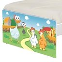 Ver imagem 4 de Cama Bicama Juvenil Adesivada Fazendinha
