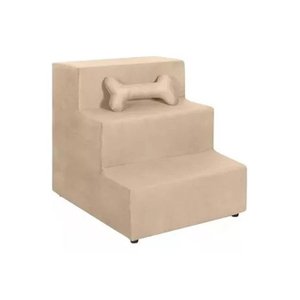 Escada Rampa para Pet Cachorro Gato Bellamado:bege