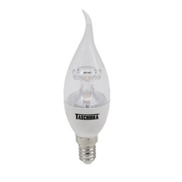 Lâmpada LED 3W TVL 25 Bico Torcido E14 Luz Amarela 2700K Taschibra - 1
