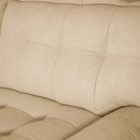 Ver imagem 7 de Conjunto Sofá Coliseu 3 e 2 Lugares Bouclê Bege - King House