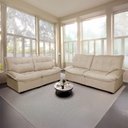 Ver imagem 4 de Conjunto Sofá Coliseu 3 e 2 Lugares Bouclê Bege - King House
