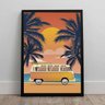 Quadro Decoração Quarto Moderno Kombi Retro - 2