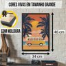 Quadro Decoração Quarto Moderno Kombi Retro - 4