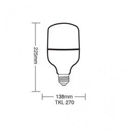 Lâmpada High LED 50W TKL 270 E27 Taschibra - 2