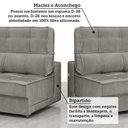 Ver imagem 7 de Sofá Retrátil e Reclinável 3 Lugares com Porta Copos 250cm Cobán Yescasa