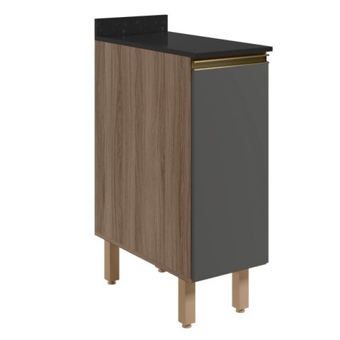 Balcão 300x850x515 01 Porta com Tampo 25mm Nicioli