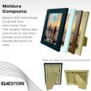 Ver imagem 5 de Kit 3 Porta Retrato 20x25 com Vidro Quadro Gravata Imagem Decoração Aparador:branco