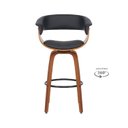 Ver imagem 4 de Banqueta Betim Base Madeira Preto