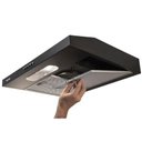 Ver imagem 4 de Depurador de Ar Suggar Slim 60 Cm Preto 110v Dps161pt