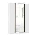 Ver imagem 1 de Guarda Roupa 4 Portas 3 Gavetas 159,2 Cm com Espelho Prime Luciane Móveis