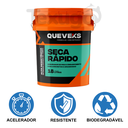 Ver imagem 2 de Aditivo Acelerador de Pega Seca Rápido 18 L Queveks