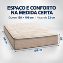 Ver imagem 7 de Colchão Queen Liberta com Molas Ensacadas 158x198x32