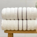 Ver imagem 2 de Toalha de Banho Wave Branca - Corttex
