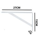 Ver imagem 3 de Kit 4 Mão Francesa de Aço Prateleira 30cm