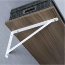 Ver imagem 4 de Kit 4 Mão Francesa de Aço Prateleira 30cm