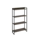 Ver imagem 6 de Kit 3 Estantes Multiuso Industrial 4 Prateleiras Areta 145x80cm C01 Carvalho Dark - Lyam Decor