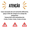 Ver imagem 2 de Trilho de Cortina Super Flexivel, Trilho Suisso, Curva Fácil, Kit Completo, Sala, Quarto, Cozinha, B