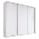 Ver imagem 3 de Guarda Roupa Casal 3 Portas 2 Gavetas 100% MDF London Yescasa