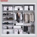 Ver imagem 5 de Guarda Roupa Casal 3 Portas 2 Gavetas 100% MDF London Yescasa
