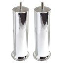 Ver imagem 3 de Kit para Cama Box com 4 Unidades Metalizado com Altura de 18 Cm