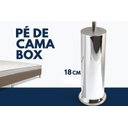 Ver imagem 2 de Kit para Cama Box com 4 Unidades Metalizado com Altura de 18 Cm