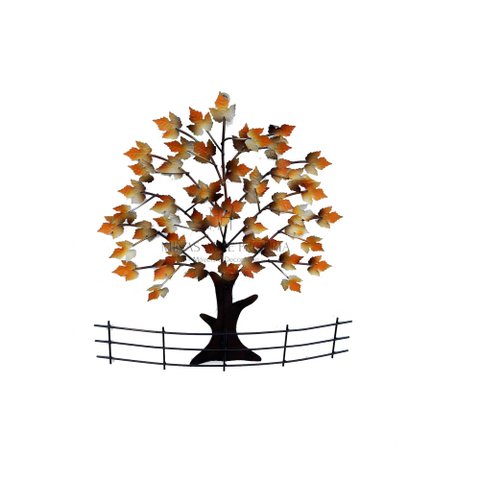 quadro decorativo painel ferro metal arvore de folhas artesanal decoração MINAS ARTE PRÓPRIA arvore 