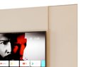 Ver imagem 4 de Painel para Tv Suspenso Kiev Off White - Moveisaqui