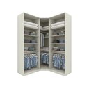 Ver mais imagens de Guarda Roupa Modulado Bellagio 5 Portas de Bater MDP Areia Hp-Jequitibá Casa 812 161,5cm