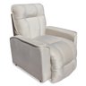 Poltrona do Papai Reclinável Confortável Manual Comfort Veludo Bege - Montanaris Decor - 2