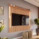 Ver imagem 1 de Painel Efeito Ripado 3d com Led para Tv até 70 Polegadas Sevilla 183cm