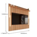 Ver imagem 7 de Painel Efeito Ripado 3d com Led para Tv até 70 Polegadas Sevilla 183cm
