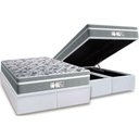 Ver imagem 1 de Cama Box Baú Queen: Colchão Molas Ensacadas Probel MasterPocket ProDormir Evolution + Base CRC