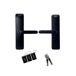 Fechadura Porta Abrir Digital Geko D200 Imab Bluetooth Preto - 3