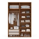 Ver imagem 2 de Closet Modular sem Portas com Maleiro Luna