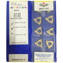 Inserto Pastilha de Rosca Rt16 Externa 55º - Cx 10 Peças - 2