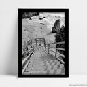 Ver imagem 1 de Quadro Decorativo Monumento Cidade Malibu em Moldura Caixa Tacolado Moldura Caixa Alta 4,5cm Preta C