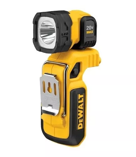 Lanterna Led Dewalt Profissional C/clip de Seguranca 20v Solo