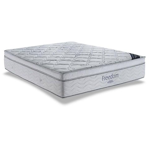 Colchão King Ortobom Molas Ensacadas Visco SuperPocket Freedom OrtoPillow (193x203x32) - 