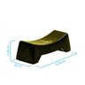 Kit Oriental P/2 Pessoas Descanso Hashi Prato Retangular Abs - 3