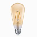Ver imagem 1 de Lâmpada Led Bulbo St Filamento E27 4w 2300k Bivolt Branco Quente