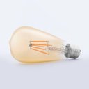 Ver imagem 3 de Lâmpada Led Bulbo St Filamento E27 4w 2300k Bivolt Branco Quente
