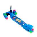 Ver imagem 2 de PATINETE INFANTIL 3 RODAS AJUSTAVEL COM LED AZUL