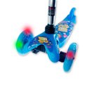 Ver imagem 3 de PATINETE INFANTIL 3 RODAS AJUSTAVEL COM LED AZUL