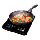 Ver imagem 1 de Fogão Cooktop Indução Elétrico 1 Boca Cozinha Praticidade 220v