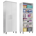 Ver imagem 4 de Armario Lavanderia Melissa 2 Pts 2,24m Branco