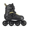 Patins 4 Rodas Inline Para Adulto Ajustável 37 ao 40 Rolamento ABEC 7 Atrio - Preto e Amarelo - 5