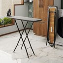 Ver imagem 1 de Tábua de Passar Roupas Dobrável Isabela com Tecido Térmico e Porta Ferro Preto