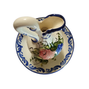 Ver imagem 1 de Jarra com Bacia em Cerâmica: Um Toque de Requinte e Funcionalidade para Sua Casa